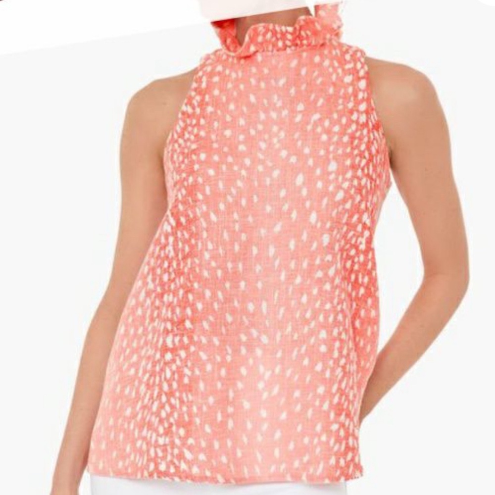 Tuckernuck Coral Sleeveless Top